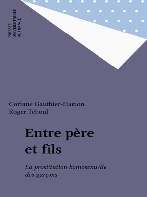 cover image of Entre père et fils